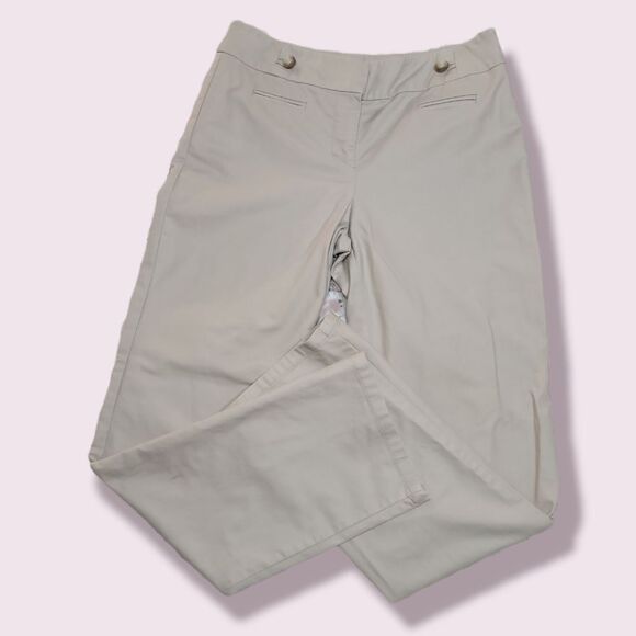 Ann Taylor Tan Slacks | Size 4 - Picture 1 of 5